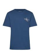 Chest Monogram T-Shirt Calvin Klein Navy