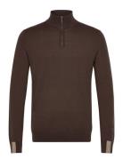 Mmgadam Soft Zip Turtle Neck Knit Mos Mosh Gallery Brown