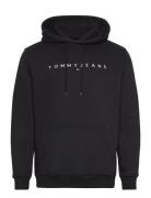 Tjm Reg Linear Logo Hoodie Ext Tommy Jeans Black