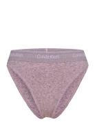 High Leg Tanga Calvin Klein Purple