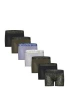 Cotton Stretch Boxer 7P Björn Borg Khaki