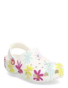Classic Crafted Daisy Clog T Crocs White