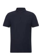 Dc Performance Zip Polo Tommy Hilfiger Navy