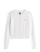 Tjw Essential Crew Neck Cardigan Tommy Jeans White