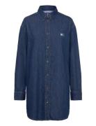 Relaxed Shirt Dress Tommy Jeans Blue