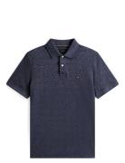 Mercerised Two T Reg Polo Tommy Hilfiger Navy
