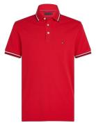 Tipped Slim Fit Seasonal Polo Tommy Hilfiger Red