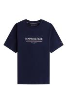 Brand Love Hilfiger Tee Tommy Hilfiger Navy