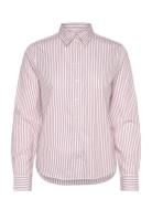 Reg Classic Poplin Striped Shirt GANT Orange