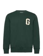 G Badge Sweat C-Neck GANT Green