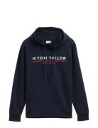 Printed Hoodie Tom Tailor Navy