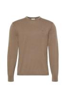 Ls 100% Merino Crew 14Gg Calvin Klein Beige