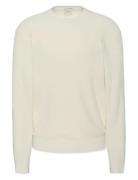 Ls Texture Cttn Crewnk Sweater 1 Calvin Klein Cream