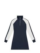 Fall Texture Mini Dress Calvin Klein Jeans Navy