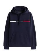 Hilfiger Chest Insert Hoody Tommy Hilfiger Navy