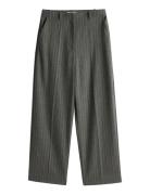 Pinstripe Loose Straight Pant Tommy Hilfiger Grey