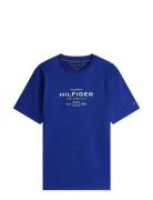 Hilfiger Stack Graphic Tee Tommy Hilfiger Blue
