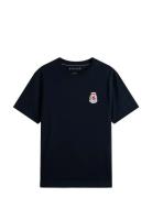 Rwb Crest Tee Tommy Hilfiger Navy
