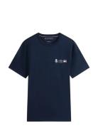 Small Crest Outline Tee Tommy Hilfiger Navy