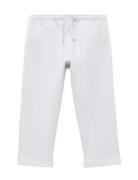 Cotton Drawstring Joggers Mango Blue