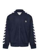 Hmljr Archive Reg Poly Zip Jacket Hummel Navy