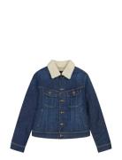 Sherpa Rider Jkt Lee Jeans Blue