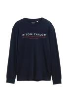 Printed Longsleeve Tom Tailor Navy