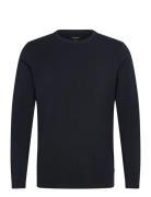 Basic O-Neck Stretch Tee L/S Lindbergh Navy