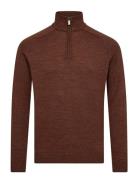 Bs Pelle Regular Fit Knitwear Bruun & Stengade Brown