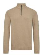 Bs Stian Regular Fit Knitwear Bruun & Stengade Beige