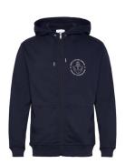 Hook Hooded Zip Sweatshirt Makia Navy