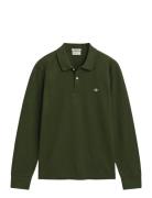 Reg Shield Ls Pique Rugger GANT Green