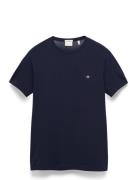 Slim Shield Ss T-Shirt GANT Navy