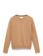Classic Cotton C-Neck GANT Beige