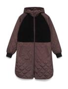 Mschadelyna Kiara Hood Jacket MSCH Copenhagen Brown