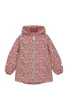 Snow Jacket Aop Minymo Pink