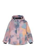 Ski Jacket - Aop Color Kids Pink