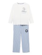 Long Snoopy Pyjama Mango Blue