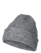 Wool Beanie COLD Grey