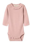 Nbfrachel Nis Ls Slim Body Lil Noos Lil'Atelier Pink