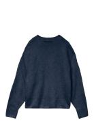 Vmboom Ls O-Neck Pullover Ga Noos Vero Moda Navy