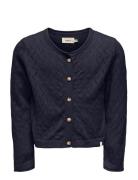 Kmgmegan Life Ls Cardigan Knt Noos Kids Only Navy
