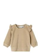 Nbfnorah Ls Vel Top Name It Beige