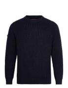 Chunky Raglan Jumper Superdry Navy
