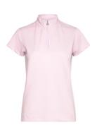 Kim Cap S Half Zip Daily Sports Pink