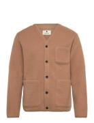 Aksigurd Boiled Wool Overshirt Anerkjendt Beige