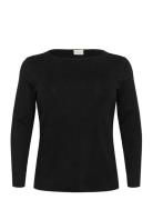 Kcmina Knit Pullover Kaffe Curve Black
