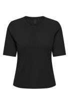 Onpseren On 2/4 Reg Rib Tee Noos Only Play Black