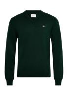 Ctn/Wo V-Neck GANT Green