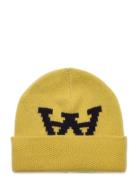 Vin Jacquard Beanie WOOD WOOD Yellow